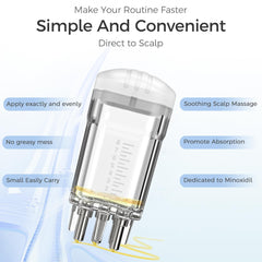 WL-YBOPRO root comb teeth deliver gentle scalp massage for better absorption.