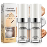 WLCTJIAYOU color-changing foundation bottle adapts to skin tone for a natural, even finish