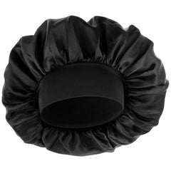 WLLHYF silk bonnet with wide elastic band for secure, comfortable wear