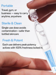 WNP Serum with clean ingredients suitable for sensitive skin.