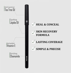 WOAK Stealth Fighter Pen, cobertura sutil para imperfecciones