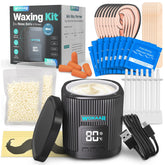 Wokaar nose wax kit with USB-C warmer for quick at-home waxing.