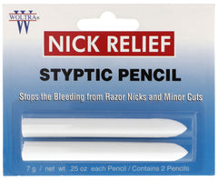 Woltra Styptic Pencil Small pack of six for quick nick control.