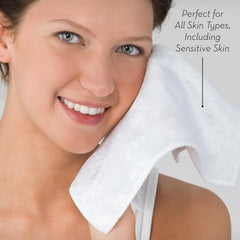 Wonder Cloth Make-Up Remover highlights machine-washable design for durability.