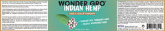 Wonder Gro Indian Hemp Hair Grease applied to scalp demonstrates easy styling and nourishment