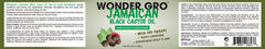 Wonder Gro Jamaican Black Castor Oil Hair Grease jar closeup showing rich nourishment.