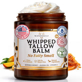 Wonderfat Grass-Fed Whipped Tallow Balm texture for light, non-greasy hydration for face and body
