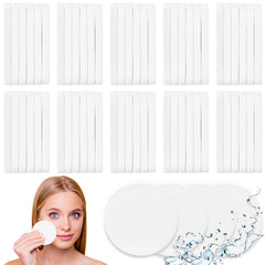 Woozettn 120-pcs compressed facial sponges for gentle cleansing and everyday use