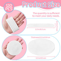 Woozettn facial cleansing pads natural sponges ideal for makeup removal