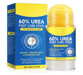 Worked In 60% Urea Stick packaging for mess-free foot care.