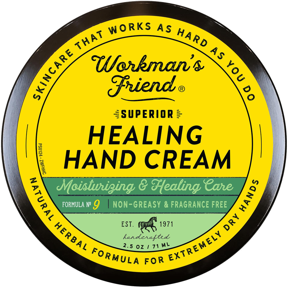 WORKMAN'S FRIEND crema manos curada: hidratación profunda para piel seca y agrietada.