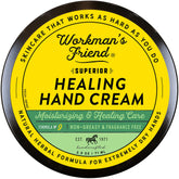 WORKMAN'S FRIEND crema manos curada: hidratación profunda para piel seca y agrietada.
