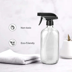 Worldgsb UV-protected glass bottle preserves essential oils and formulas.