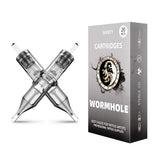 Wormhole Tattoo 3RL en empaque desechable para uso profesional.
