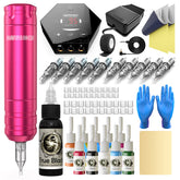 Wormhole Tattoo Kit rotary machine close-up for beginner practice and control.