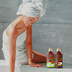 WOW Skin Science duo bottles side by side for size comparison and value