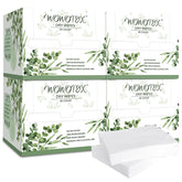 WOWOTEX disposable face towel box shows travel-friendly packaging for on-the-go cleansing.