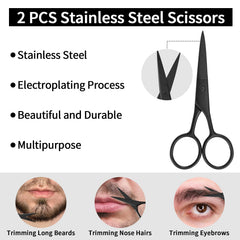 WOZUTUNT barber pencil pre-maps contours for accurate beard shaping.