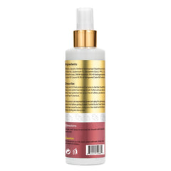 WOZUTUNT spray bottle with coconut oil protects hair from heat while adding moisture.