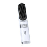 WPHIIHC cordless hair straightener brush for quick on the go styling