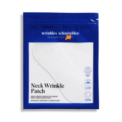 Wrinkles Schminkles neck wrinkle patch on neck provides smoothing surface.