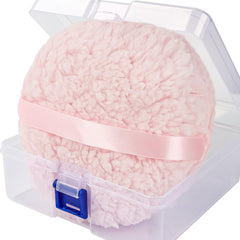 WSYUB 6-inch oversized powder puff for quick, even body powder application