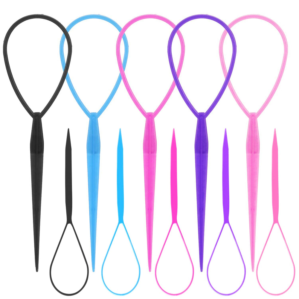 WSYUB accesorios para trenzas en colores vivos para peinados rápidos.