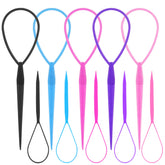 WSYUB accesorios para trenzas en colores vivos para peinados rápidos.