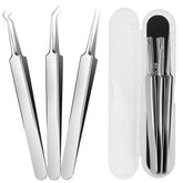 WSYUB straight blackhead tweezers for precise surface blemish removal.