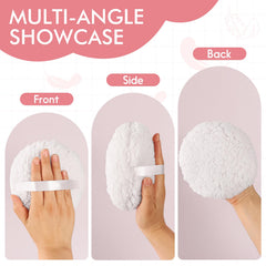 WSYUB soft plush puff feels gentle on skin