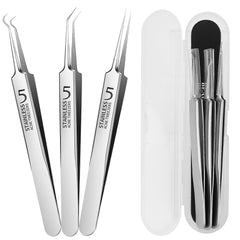 WSYUB professional blackhead tweezers with precision tip for controlled pore extraction