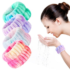 Wteehn wrist bands with strong water absorption to prevent splashes