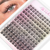 wtvane wispy lash clusters 10mm close-up for a natural daily look.