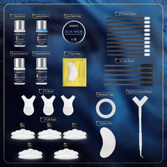 WUGOYU Lash Lift Kit glue balm highlights smooth, easy application.