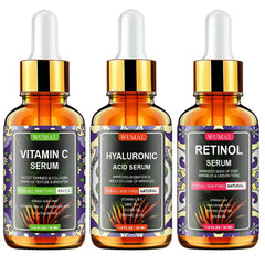 WUMAL vitamin C serum bottle for daily brightening and even skin tone.