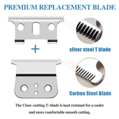 Wusuker ceramic T blade heat-resistant for cooler, smoother cuts
