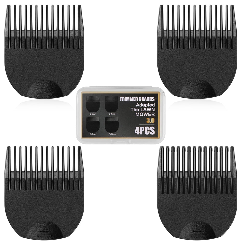 Wusuker Lawn Mower 3 guard set close-up shows durable PC material for precise trims.