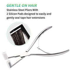 WXFHTDA hair extension pads for stable grip and even pressure.