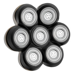 Wyklaus 7D floating head shaver for smooth contour shaving