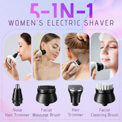 Wyklaus body hair trimmer for precise grooming on arms, legs, or bikini