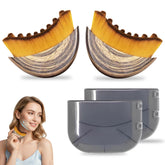 XALVRIONIX lymphatic contour face brush for precise contouring and absorption.