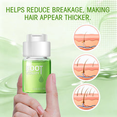 Textura ligera no grasa del serum Xaninp para cabello limpio.