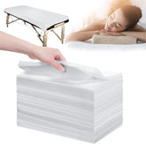 XATUMO disposable bed sheets on a spa table enable quick changes and clean sessions