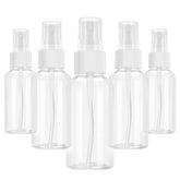 Xfbaozxy 5-pack spray bottle with leakproof cap, travel-ready for mess-free liquids.