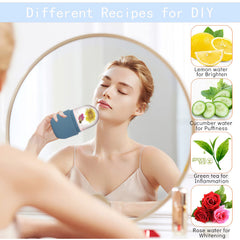 XHJRI Ice Cube Roller for neck provides refreshing skin massage.
