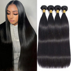 XIANYUN 12A bundles with double weft for fuller, natural-looking hair.