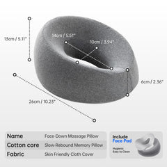 xiaomubiao face down pillow on bed for comfortable stomach sleeping