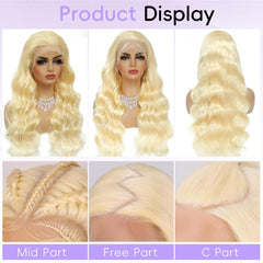 XIAPAY 613 wig hd lace front seamless scalp illusion