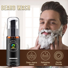 XIKEZAN beard oil and balm set delivers moisture and softness