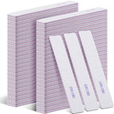 Xinnun nail files 100/180 grit bulk pack for quick shaping